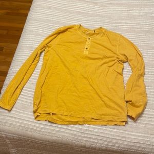 Toad & Co. long sleeve Henley shirt